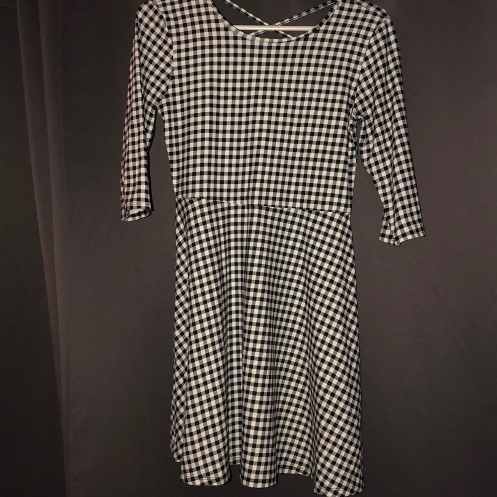 Forever 21 gingham skater dress